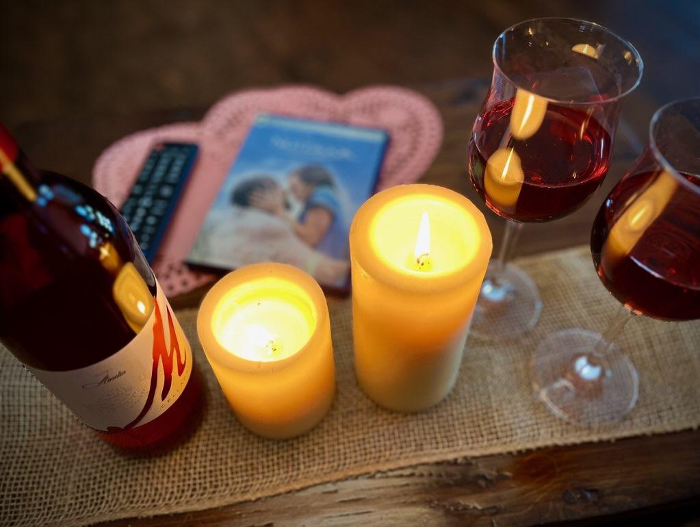 m cellars wine and romantic movie