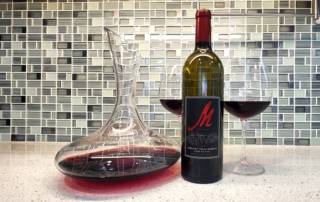 M Cellars Wine and Decanter